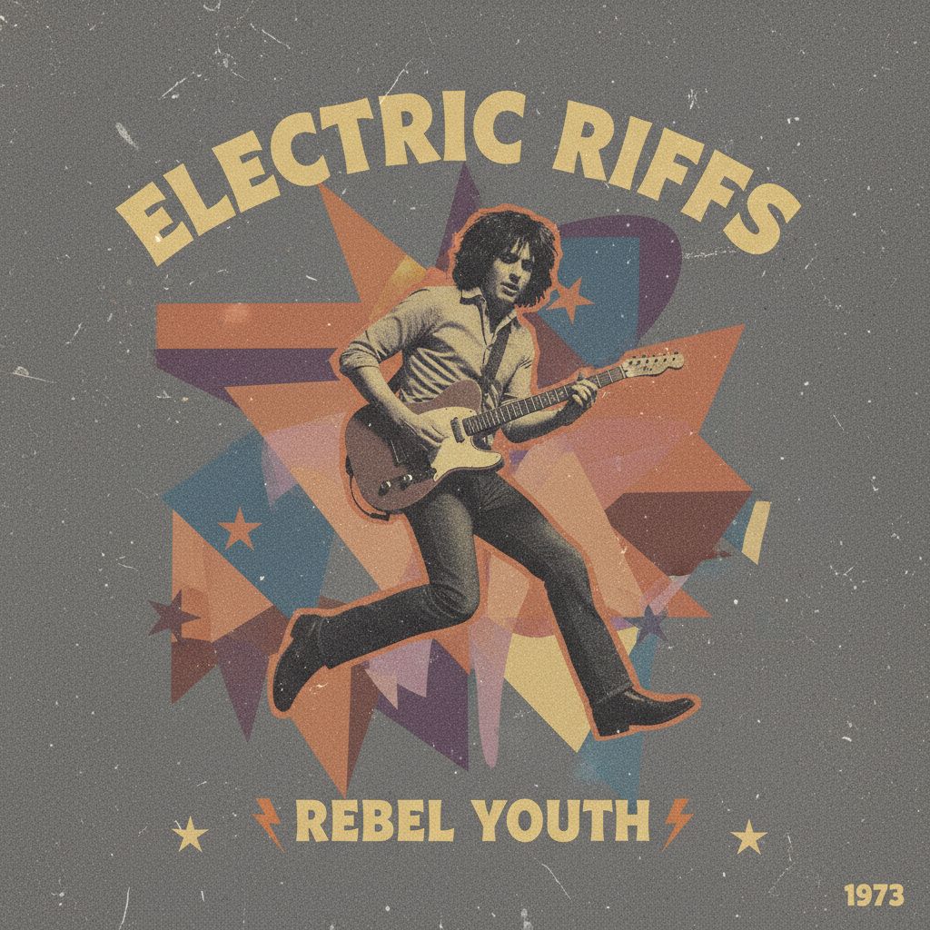 Preview of Gemini Retro 70s Music Poster Preview of Gemini Retro 70s Music Poster